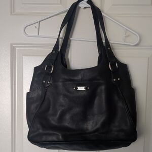 Perlina New York Black Women’s Shoulder Tote Bag